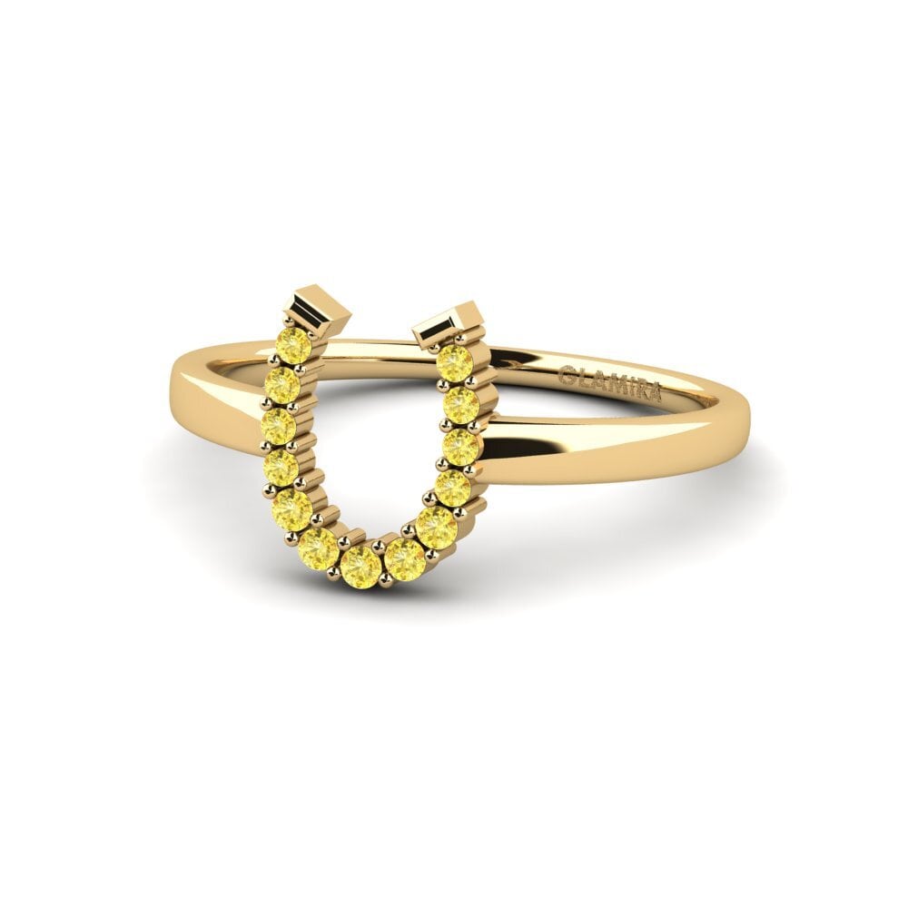 Yellow Sapphire Ring Paraqitur