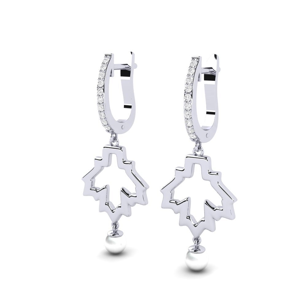 White sapphire Women's Earring Parget