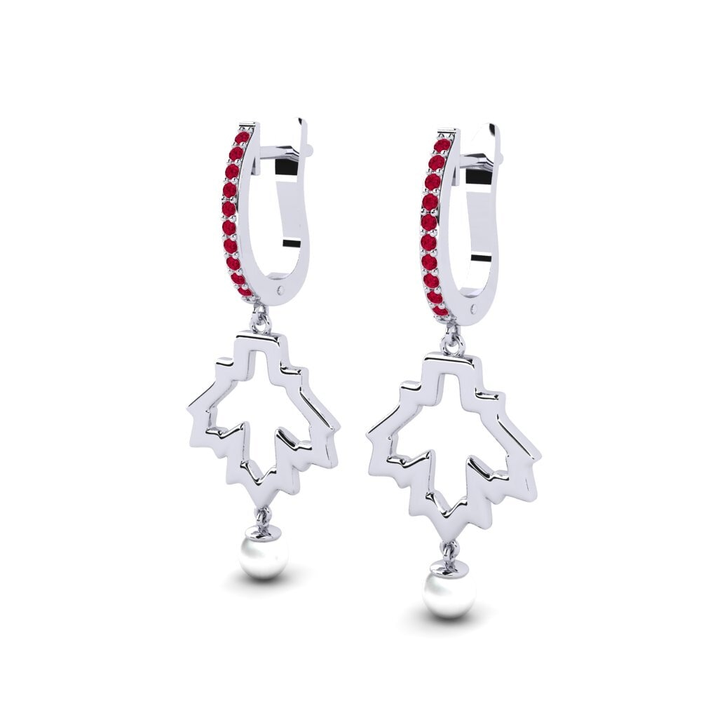 Ruby Women's Earring Parget
