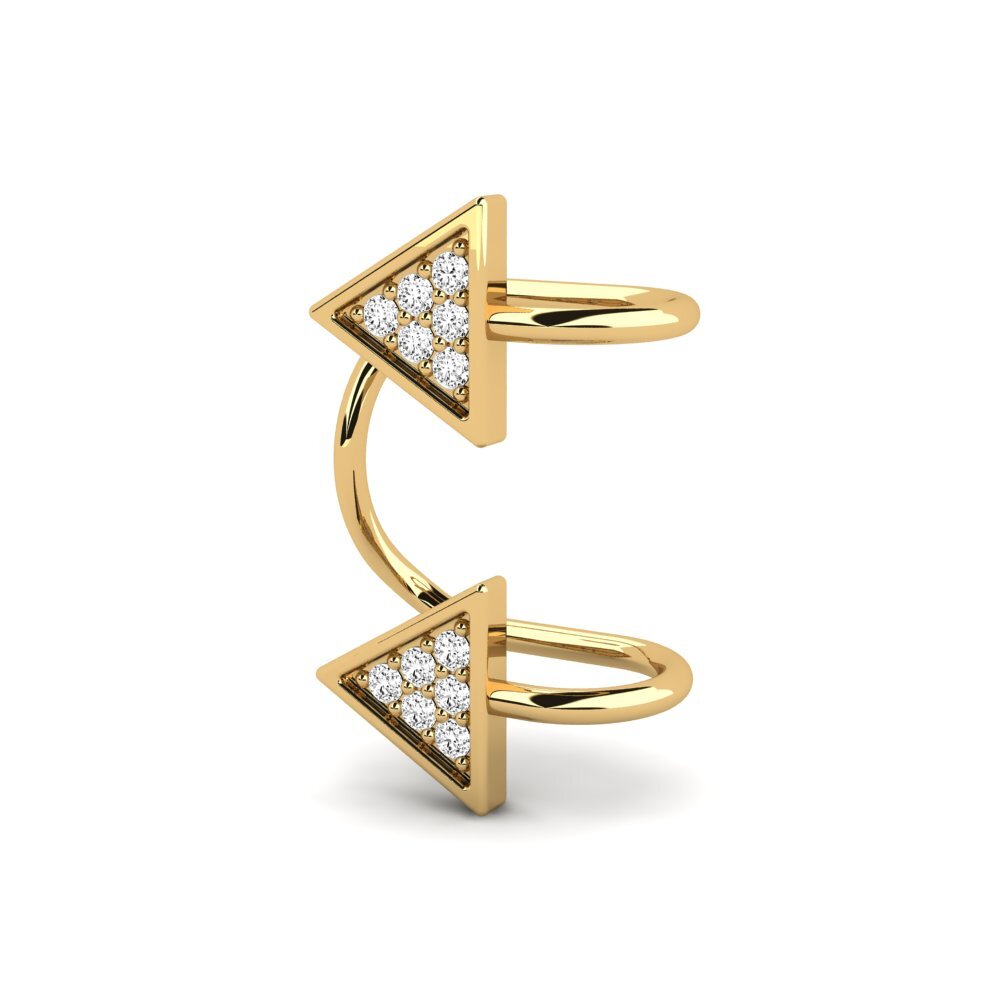 Đá Moissanite Bông tai nữ Parkman