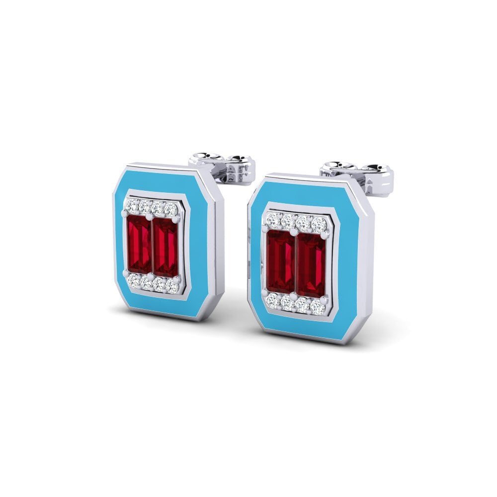 Red Zirconia Women's Earring Parkway