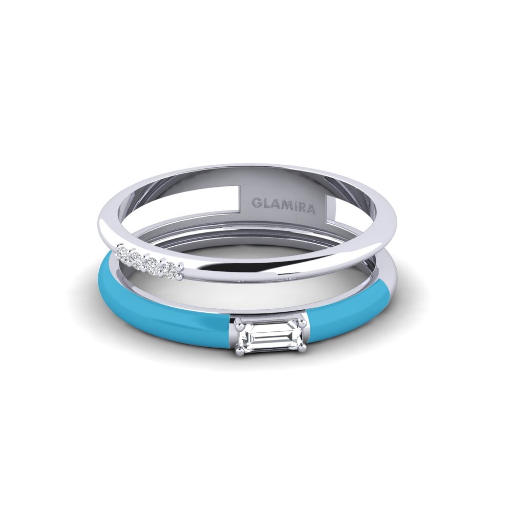 950 Platinum Ring Paros