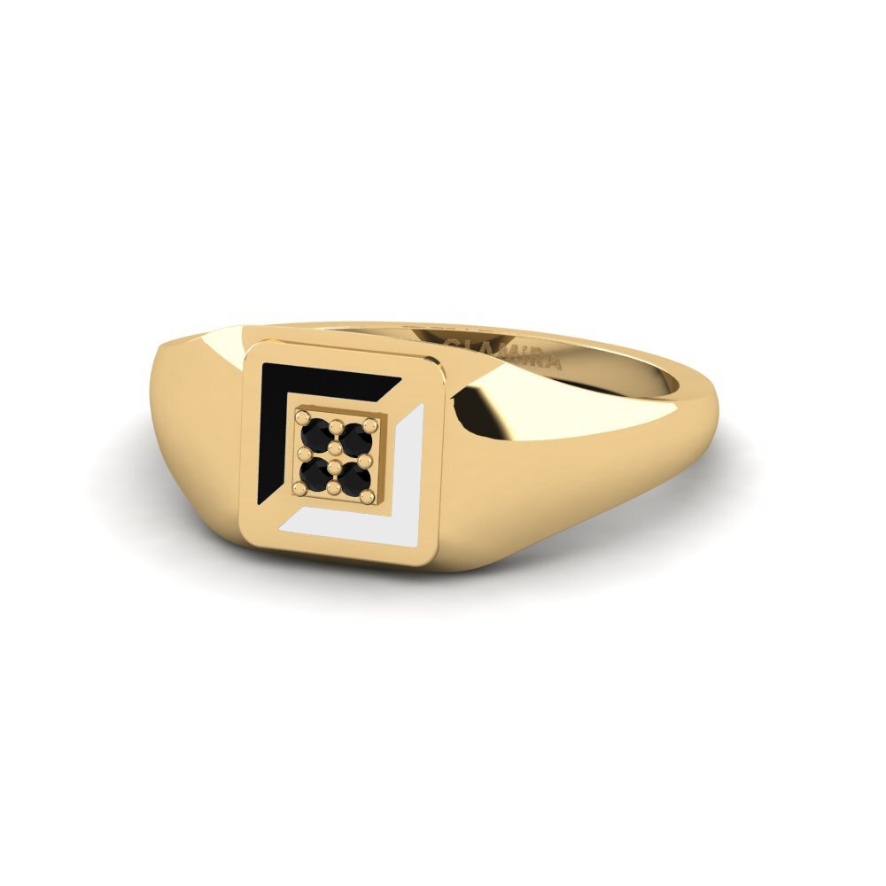 Black Onyx Ring Parytet