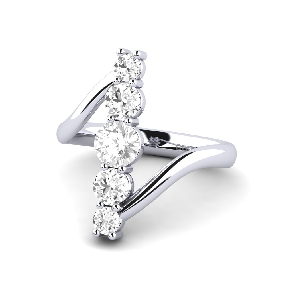 White sapphire Ring Pashmina