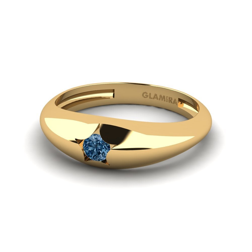 Blue Diamond Ring Pasiphae