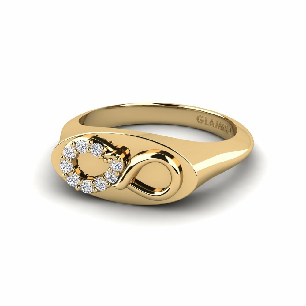 Diamond Pinky Ring Passy