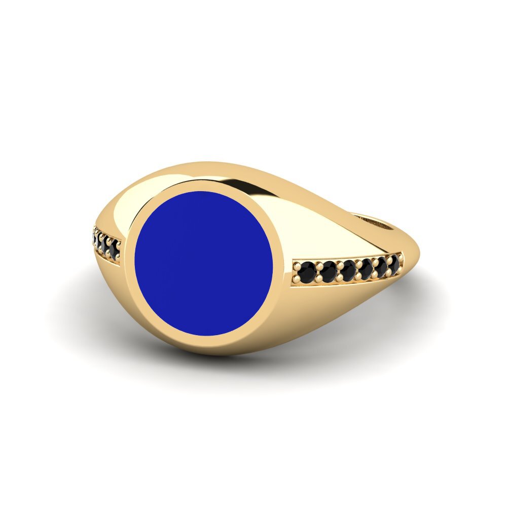 Black Diamond Pinky Ring Patopa