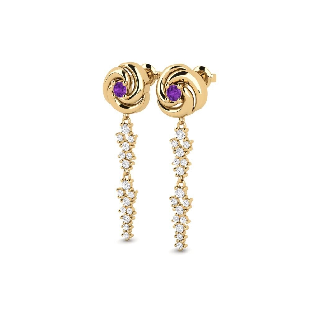 Amethyst SYLVIE Earring Patraklos