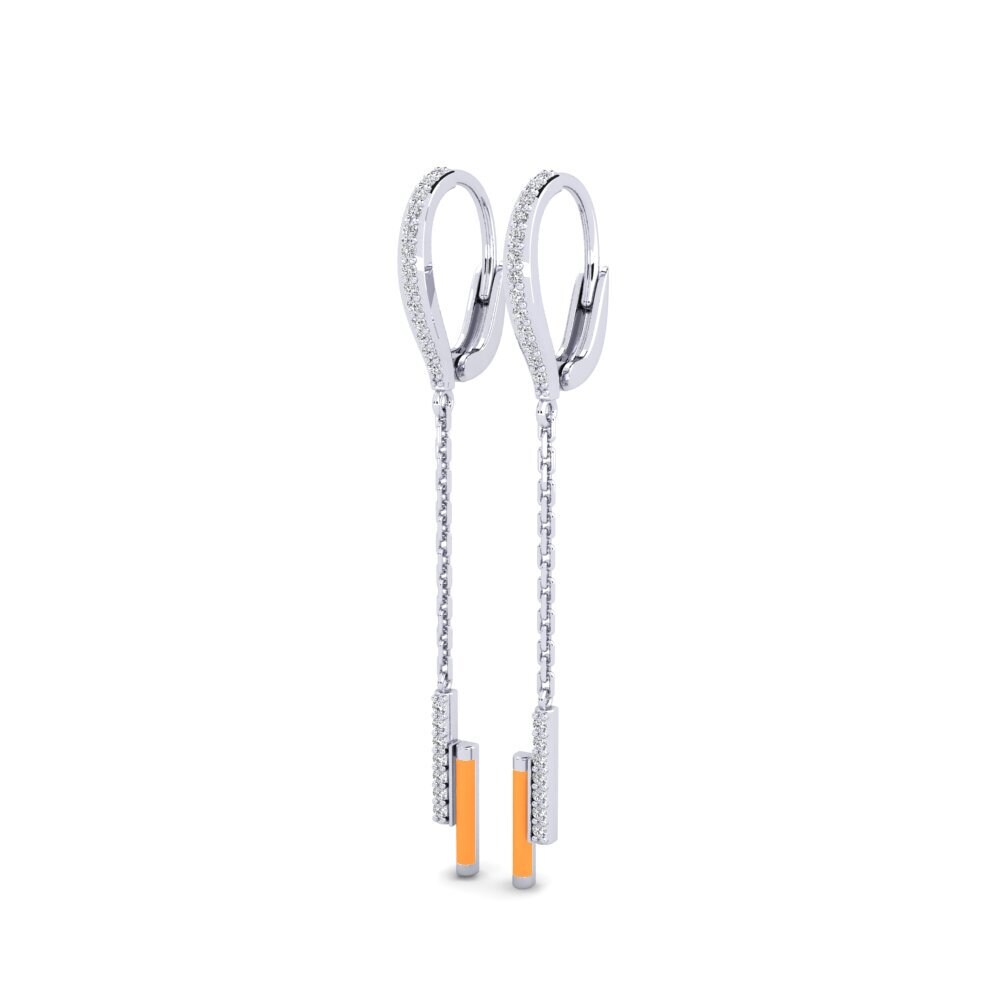 Plata 925 Pendiente de mujer Patroklos
