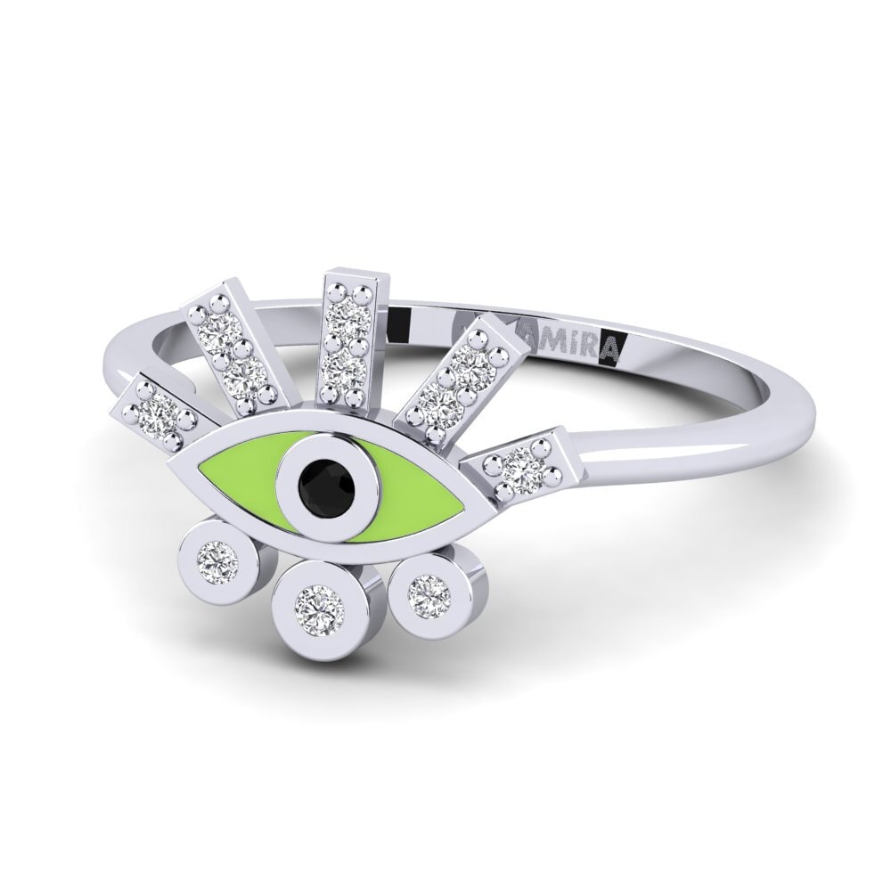 Schwarzer Diamant Ring Pedesa