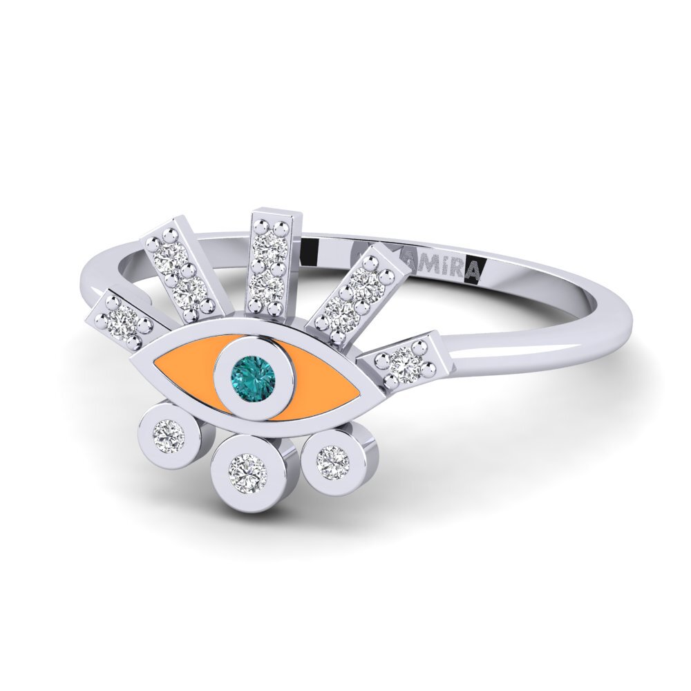 Blauer Diamant Ring Pedesa