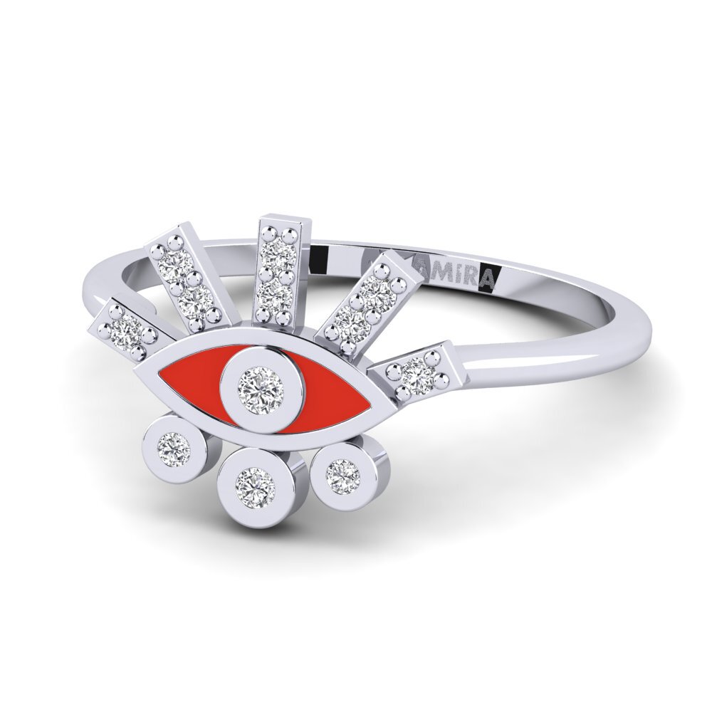 Labor-gezüchteter Diamant Ring Pedesa