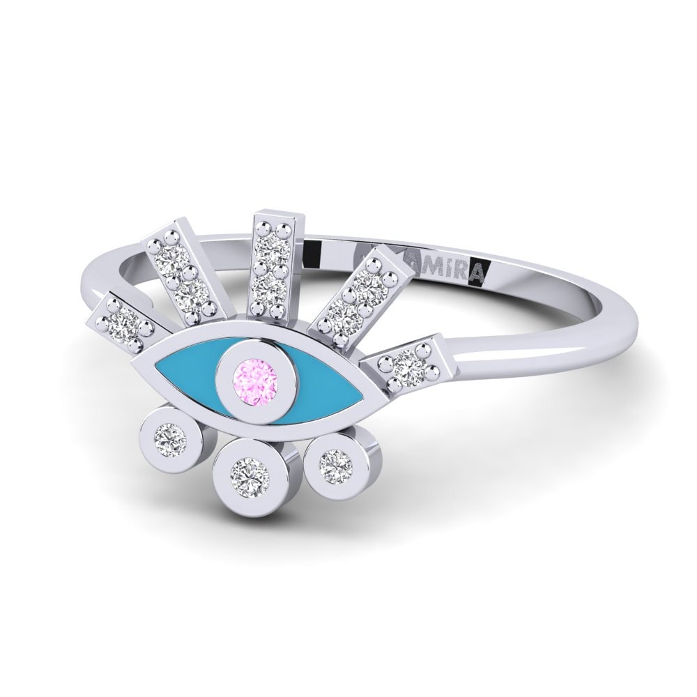 Rosa Saphir Ring Pedesa