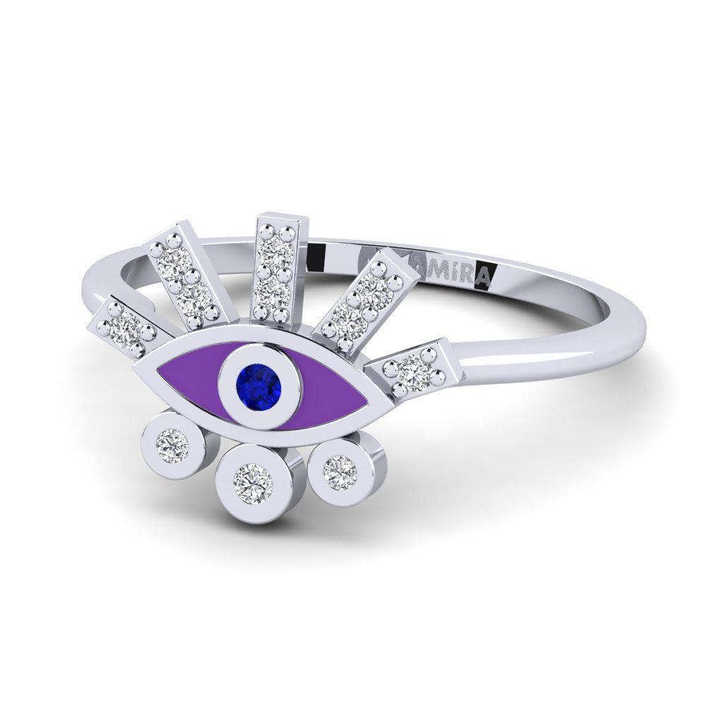 Zafiro Anillo Pedesa