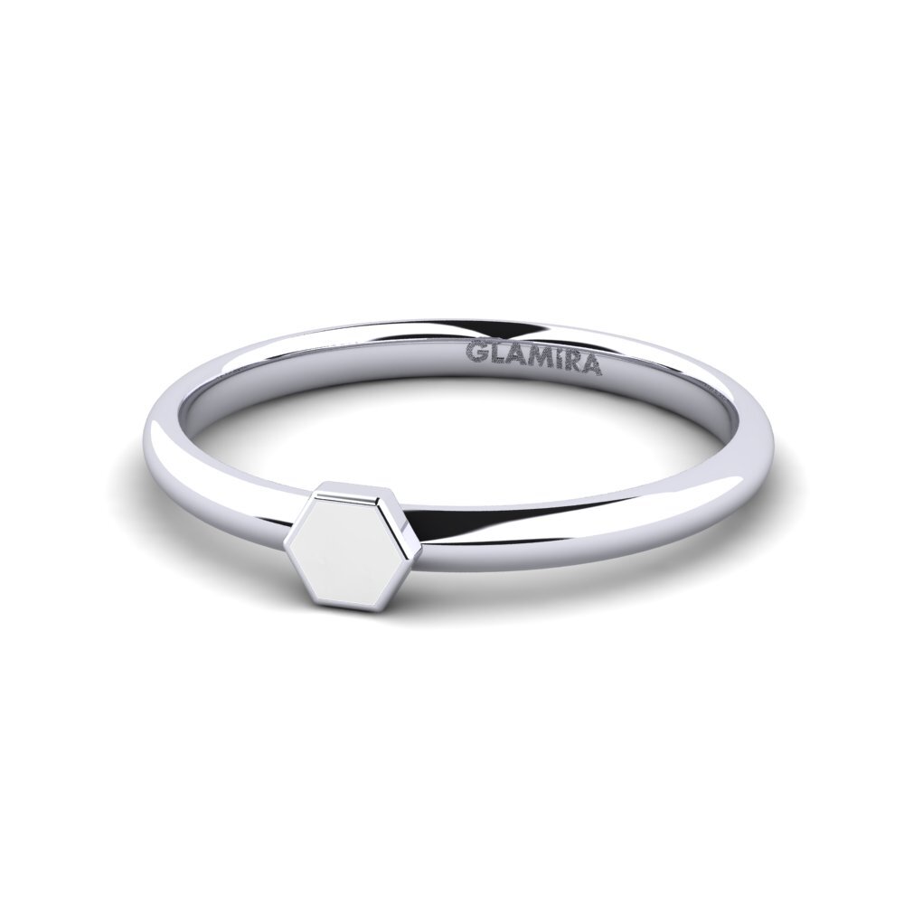Weißgold 585 Ring Pekin
