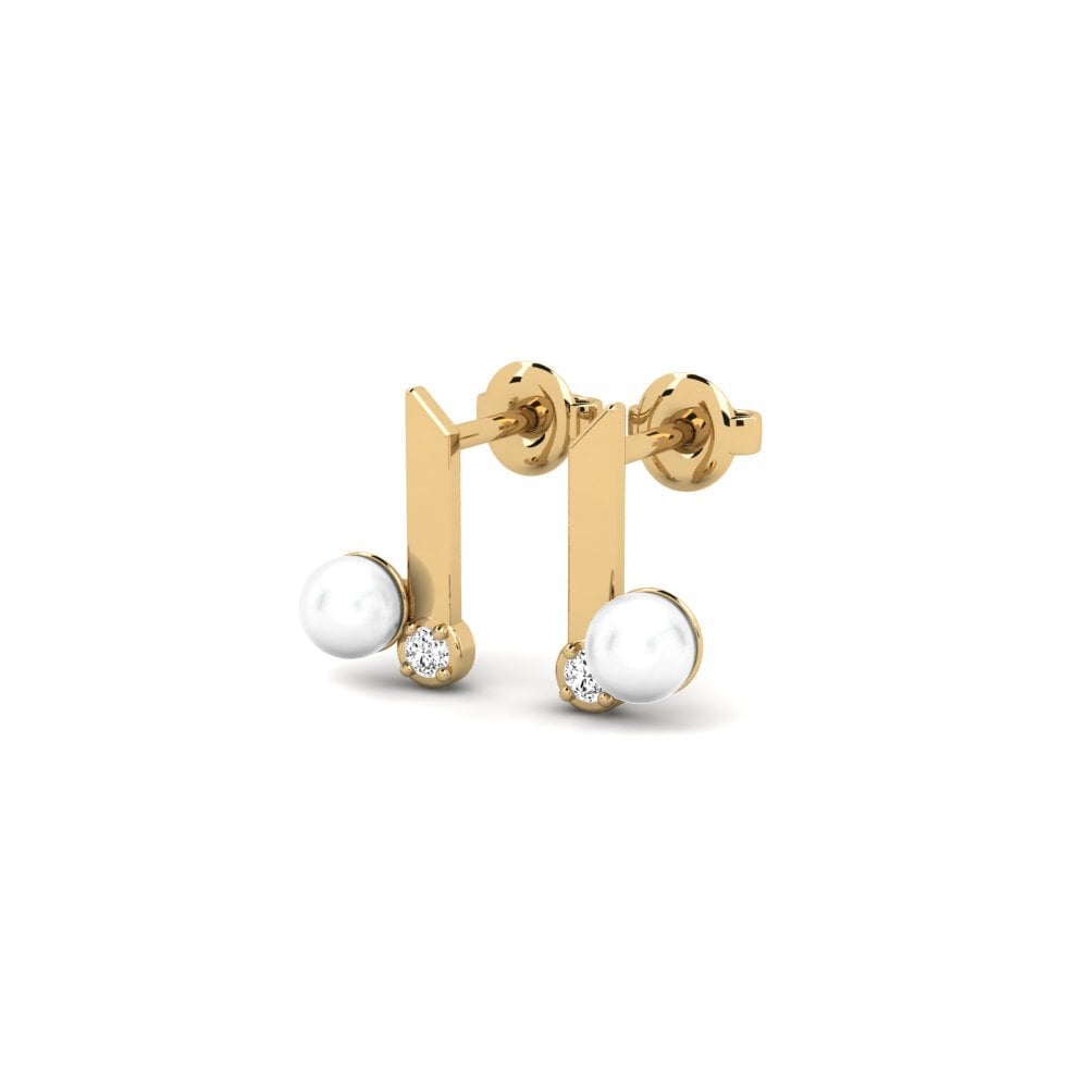 Đá Moissanite Bông tai nữ Penina