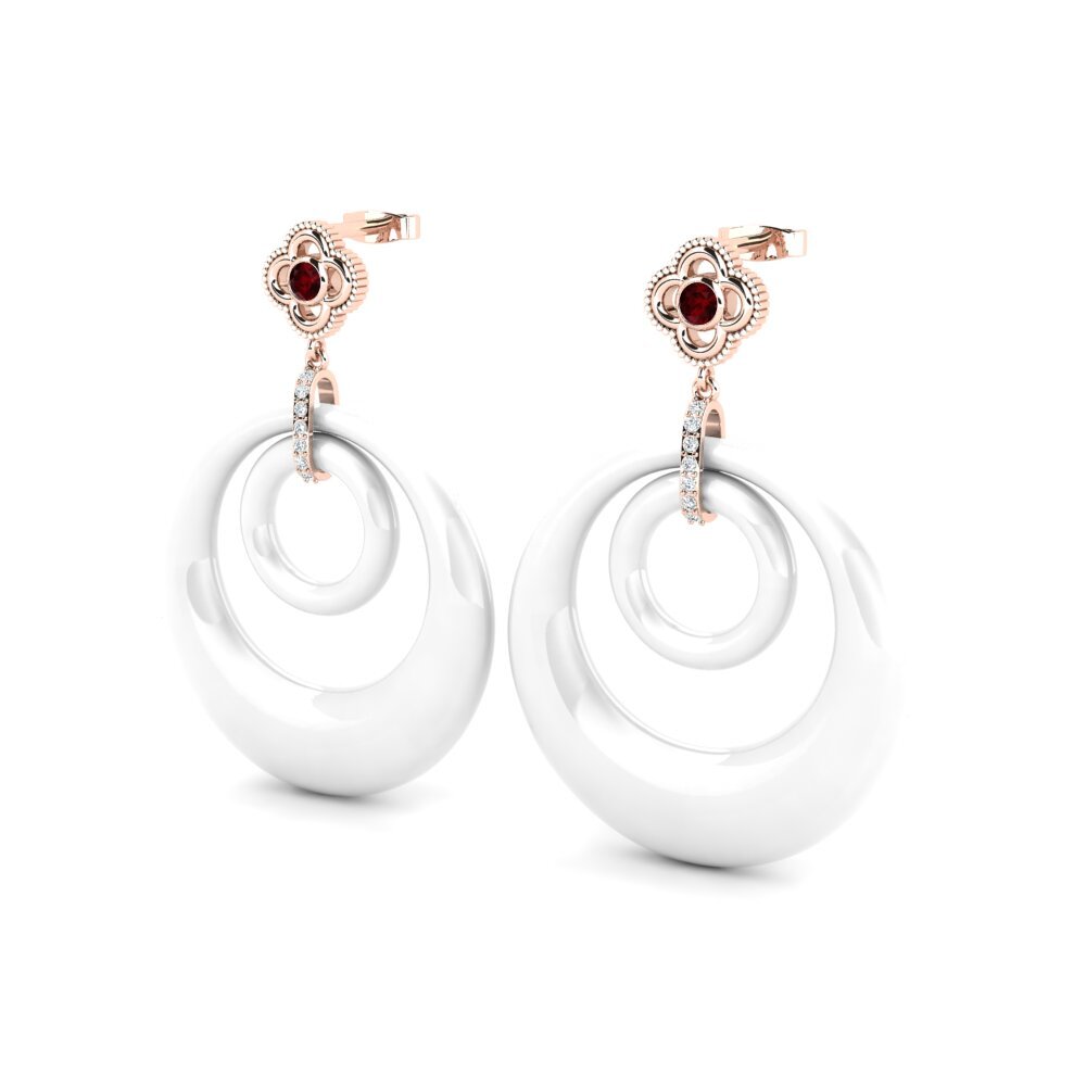 Garnet Women's Earring Penner