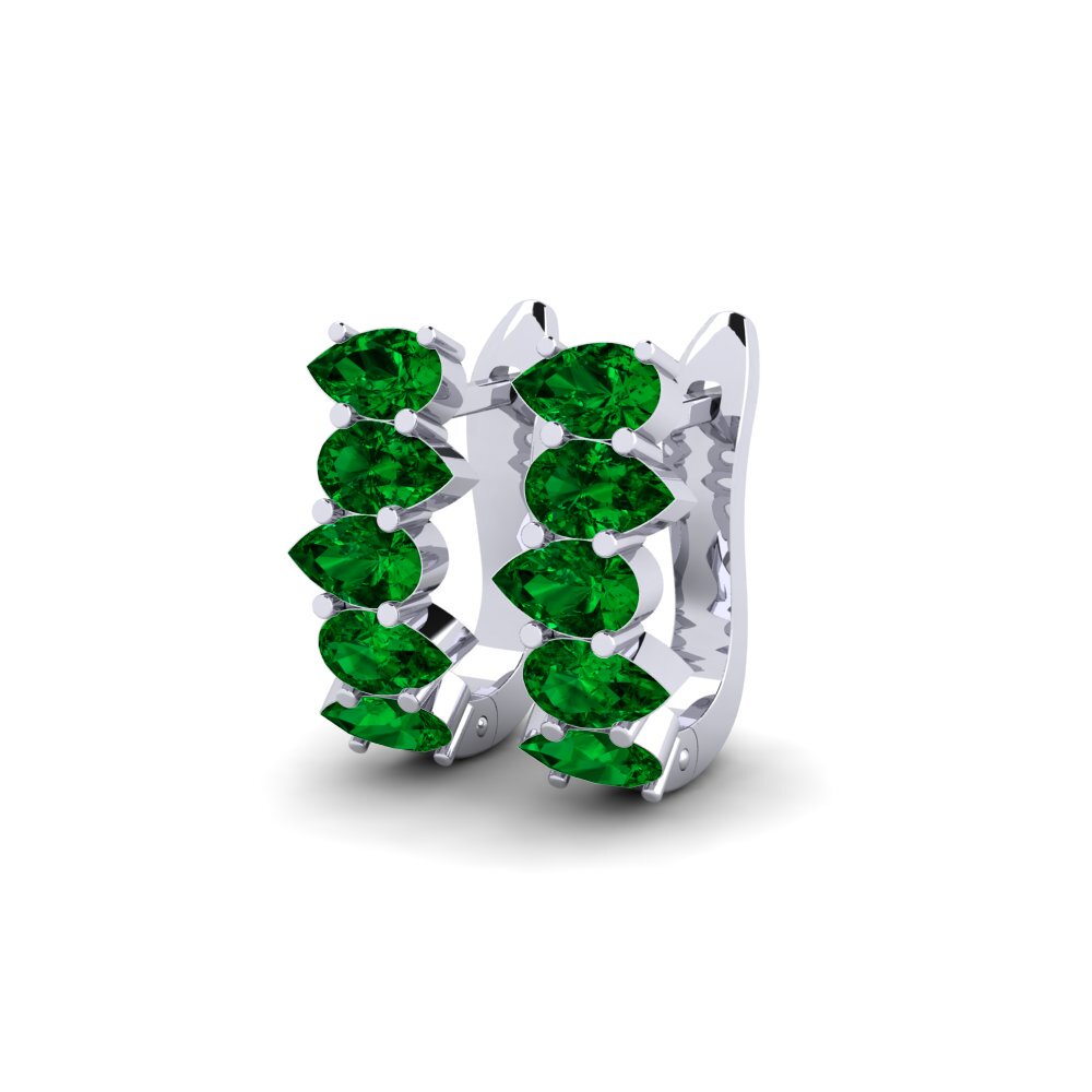 Green Zirconia SYLVIE Earring Pensitatio