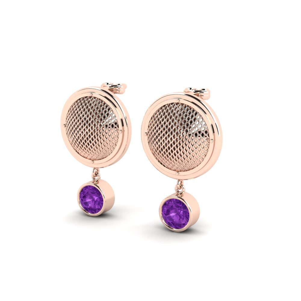 Amethyst Women's Earring Pereira
