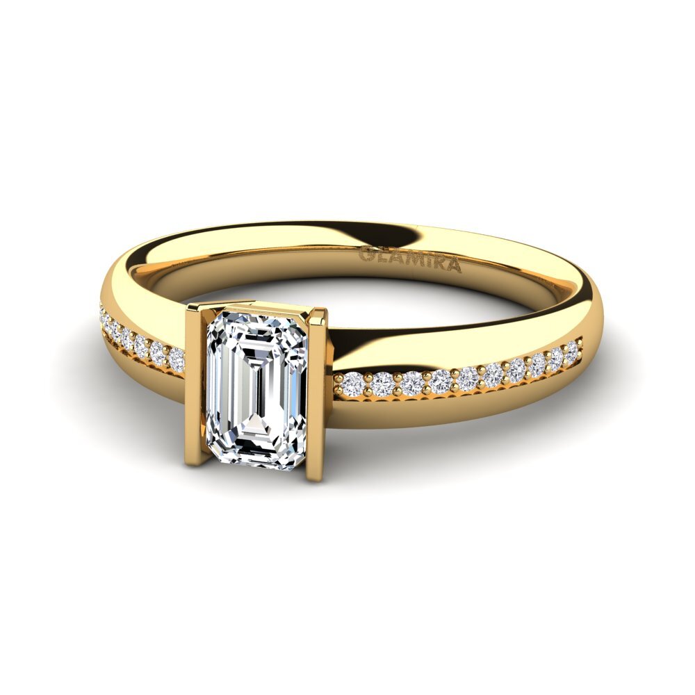 Zirconia Engagement Ring Perra