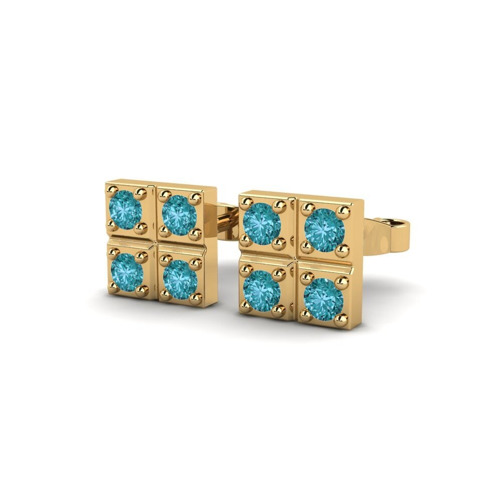 Blue Diamond Earring Peruvian
