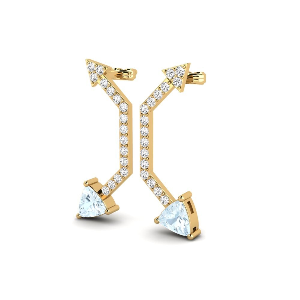 Aquamarine Women's Earring Petera