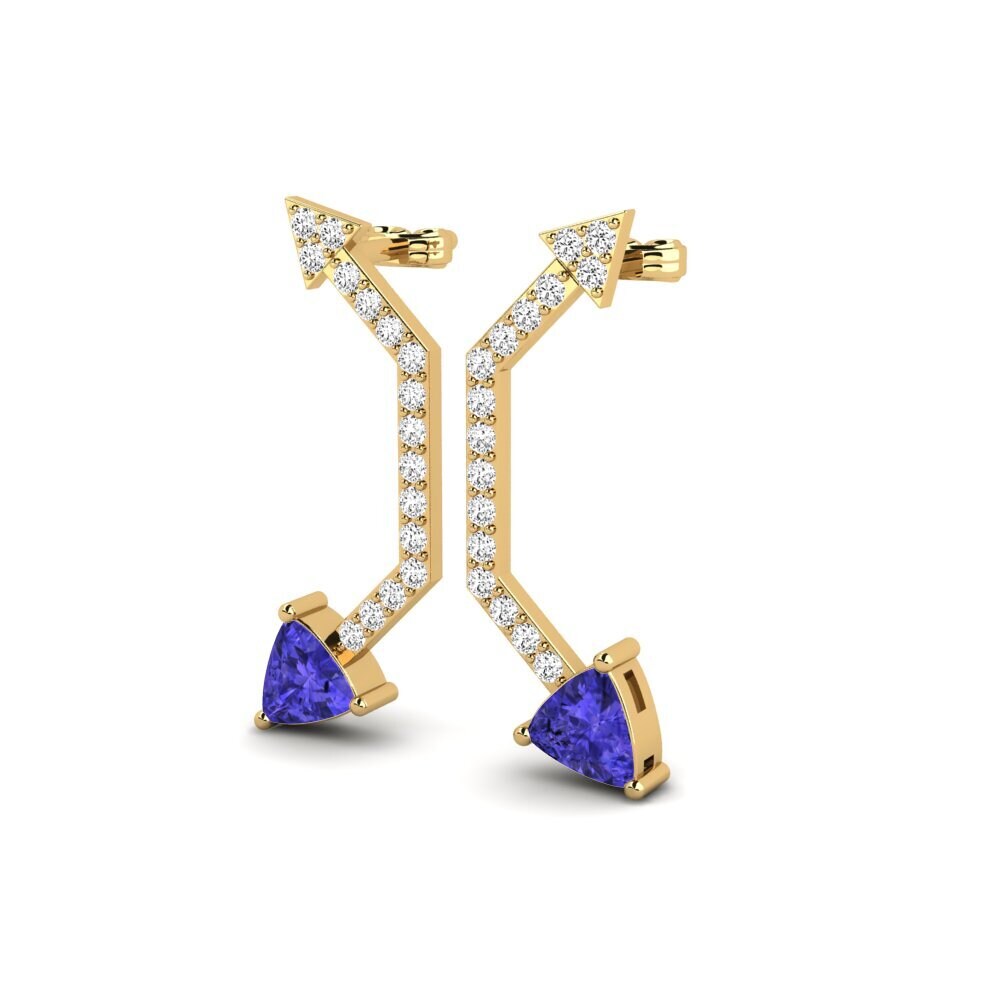 Tanzanite Women's Earring Petera