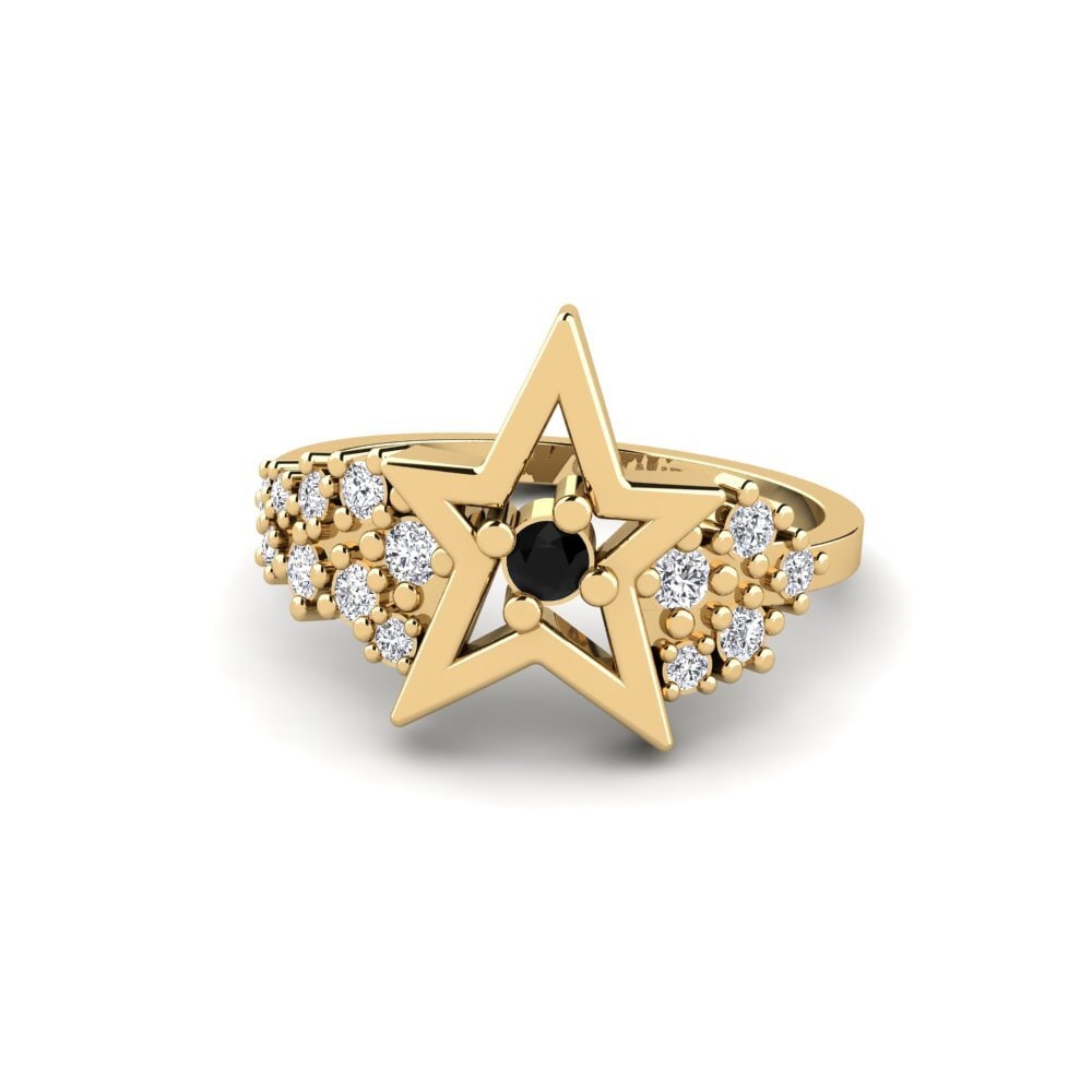 Zafiro negro SYLVIE Anillo Philostrate