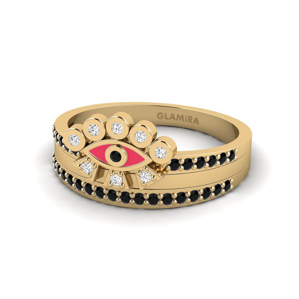 Schwarzer Onyx Ring Phokaia