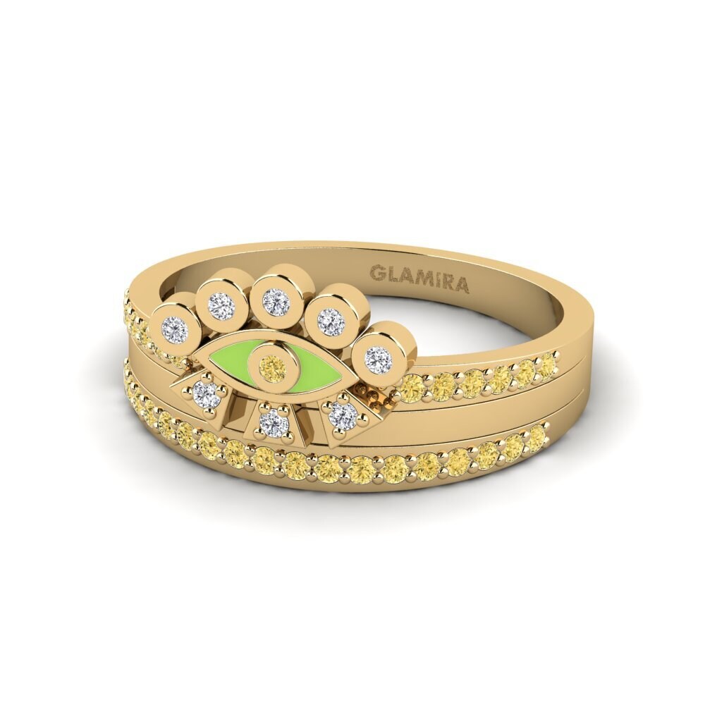 Yellow Diamond Ring Phokaia