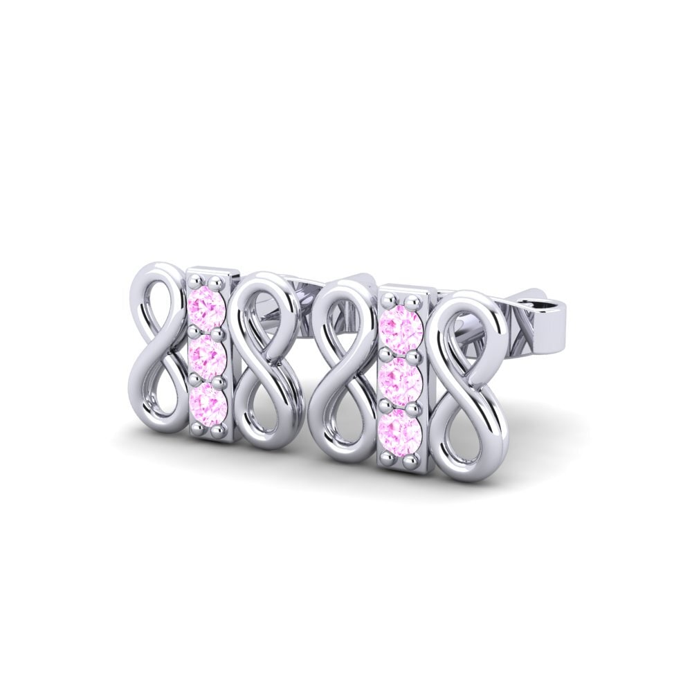 Pink Sapphire Women's Earring Phosy