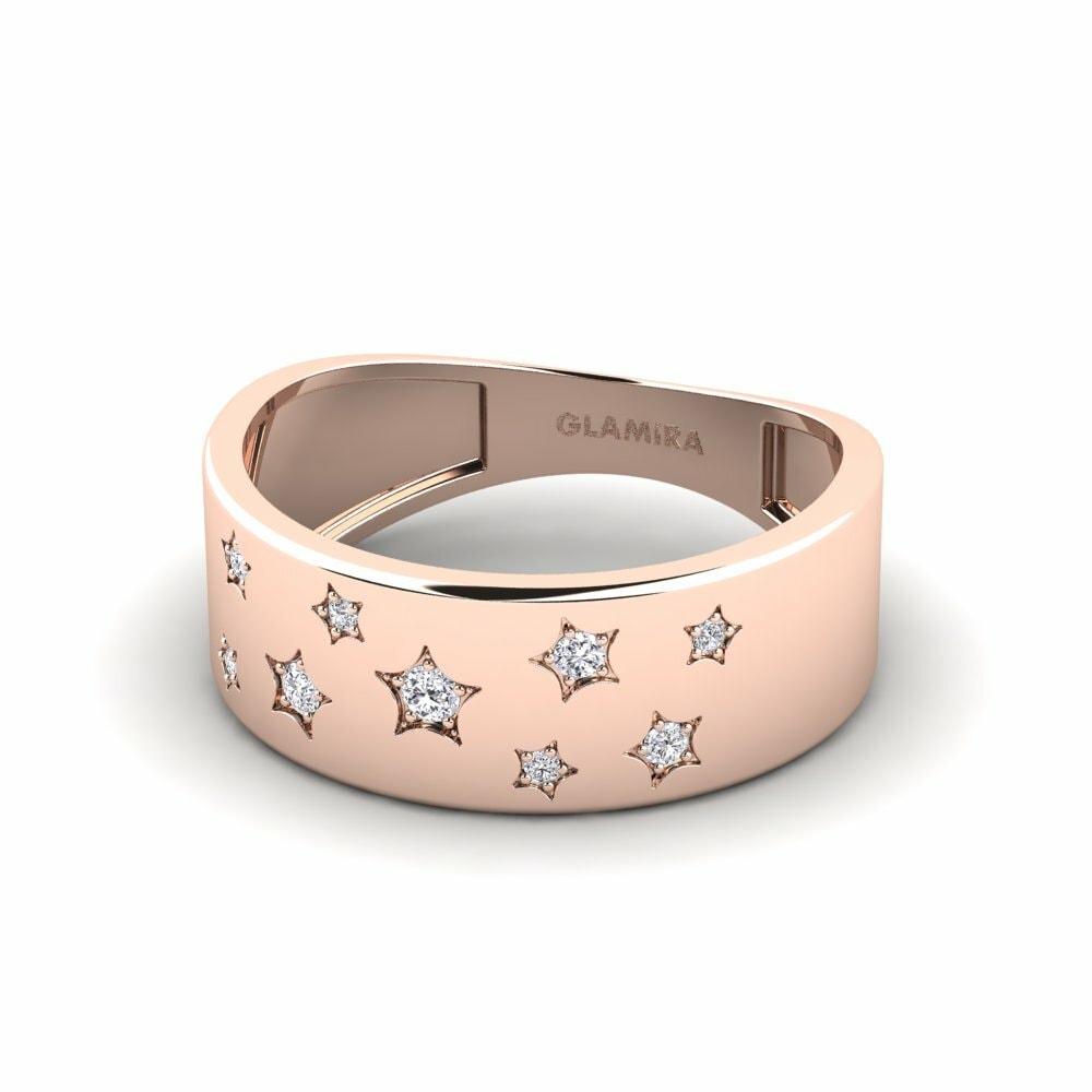 14ct Rose Gold Ring Phryne