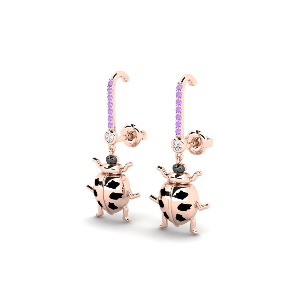 Amethyst Women's Earring Pichinca - B