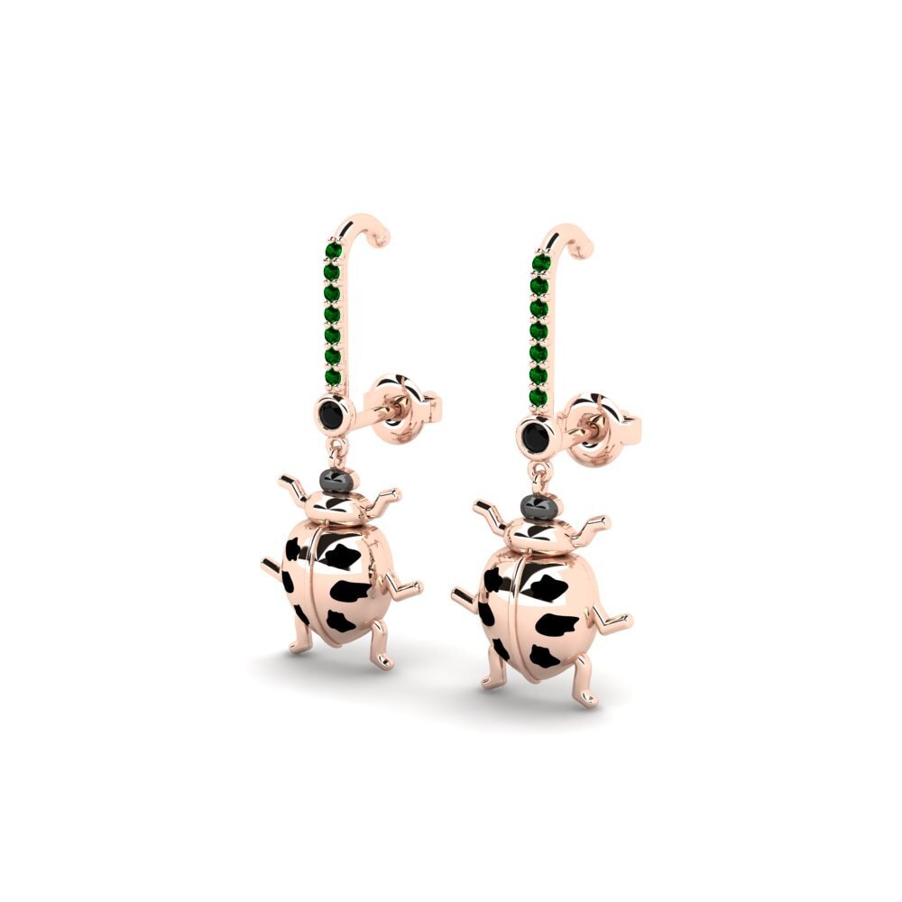 Green Zirconia Women's Earring Pichinca - B