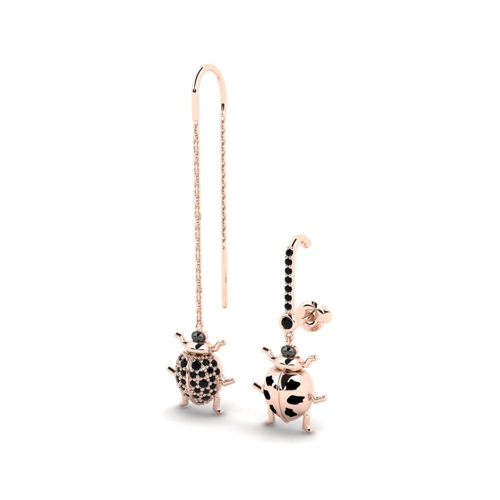 ไพลินสีดำ Women's ต่างหู Pichinca - SET