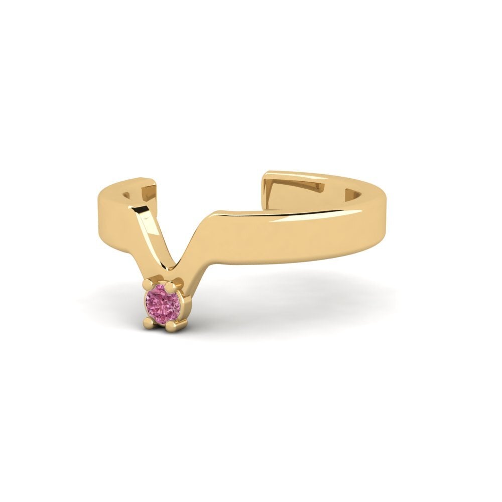 Granate Rhodolite Aro oreja concha Pidu