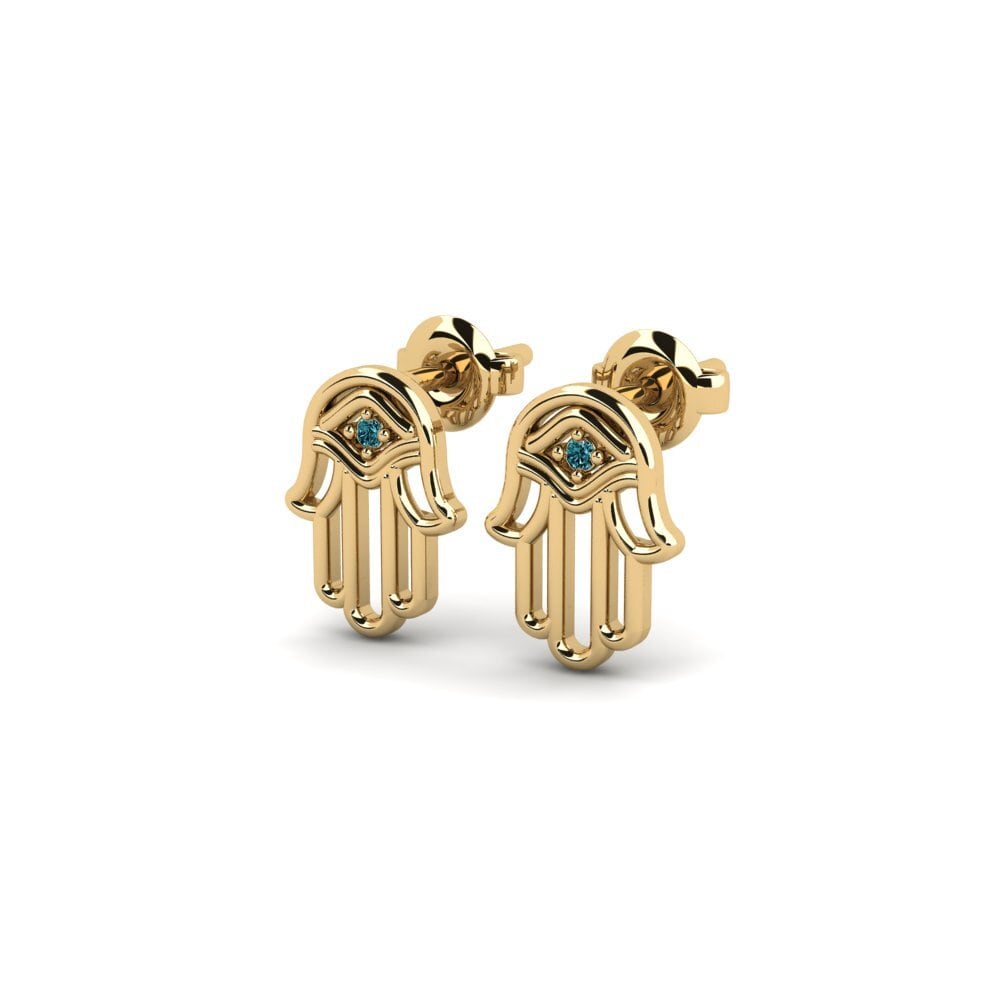 Blue Diamond Women's Earring Pitsea