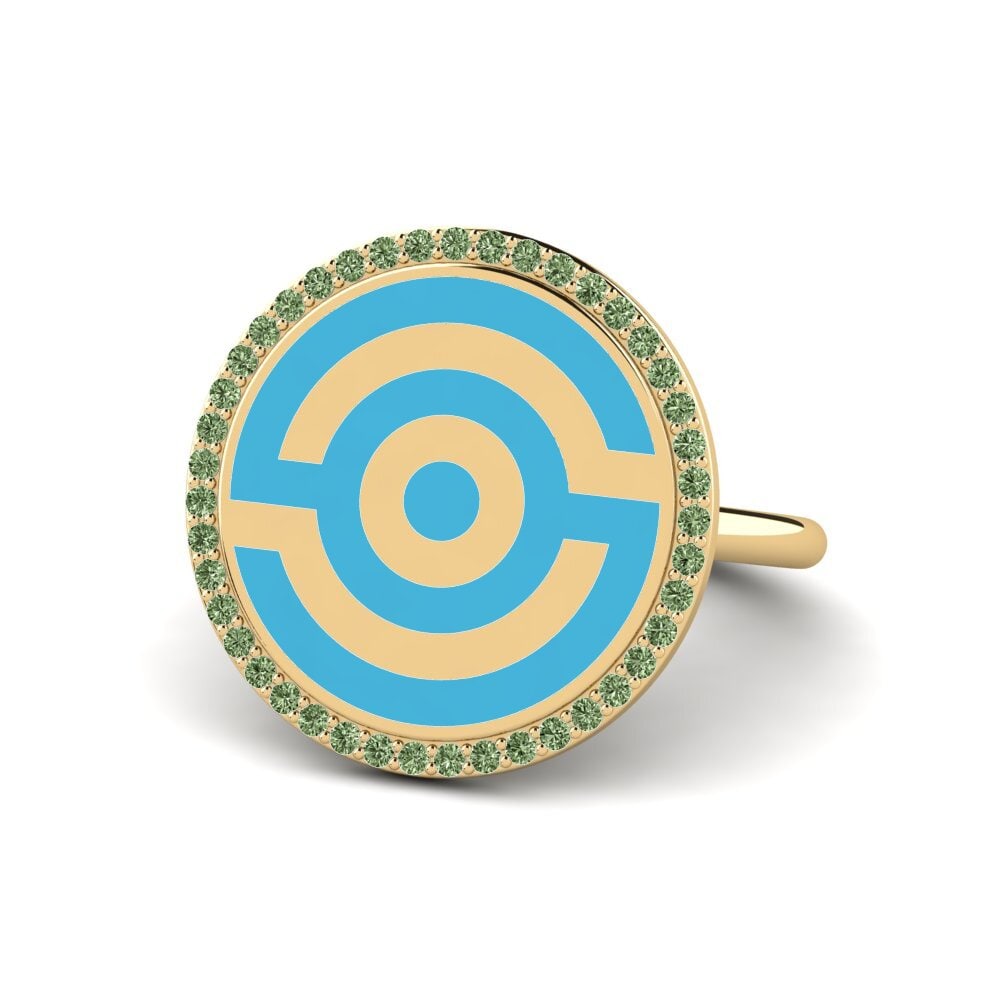 Grüner Diamant Ring Pixecr