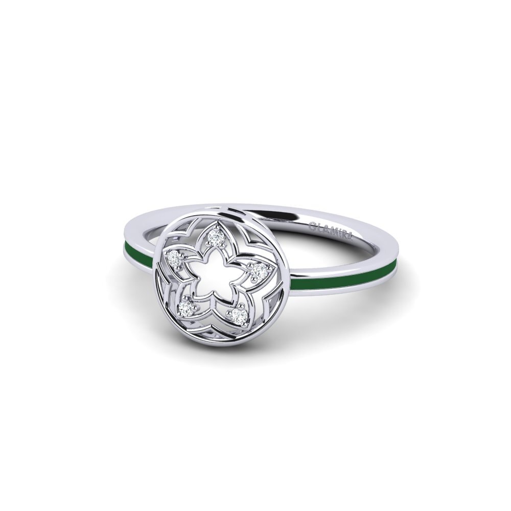 950 Platin Ring Plantajo