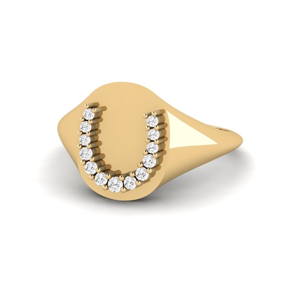14ct Yellow Gold Ring Pogona