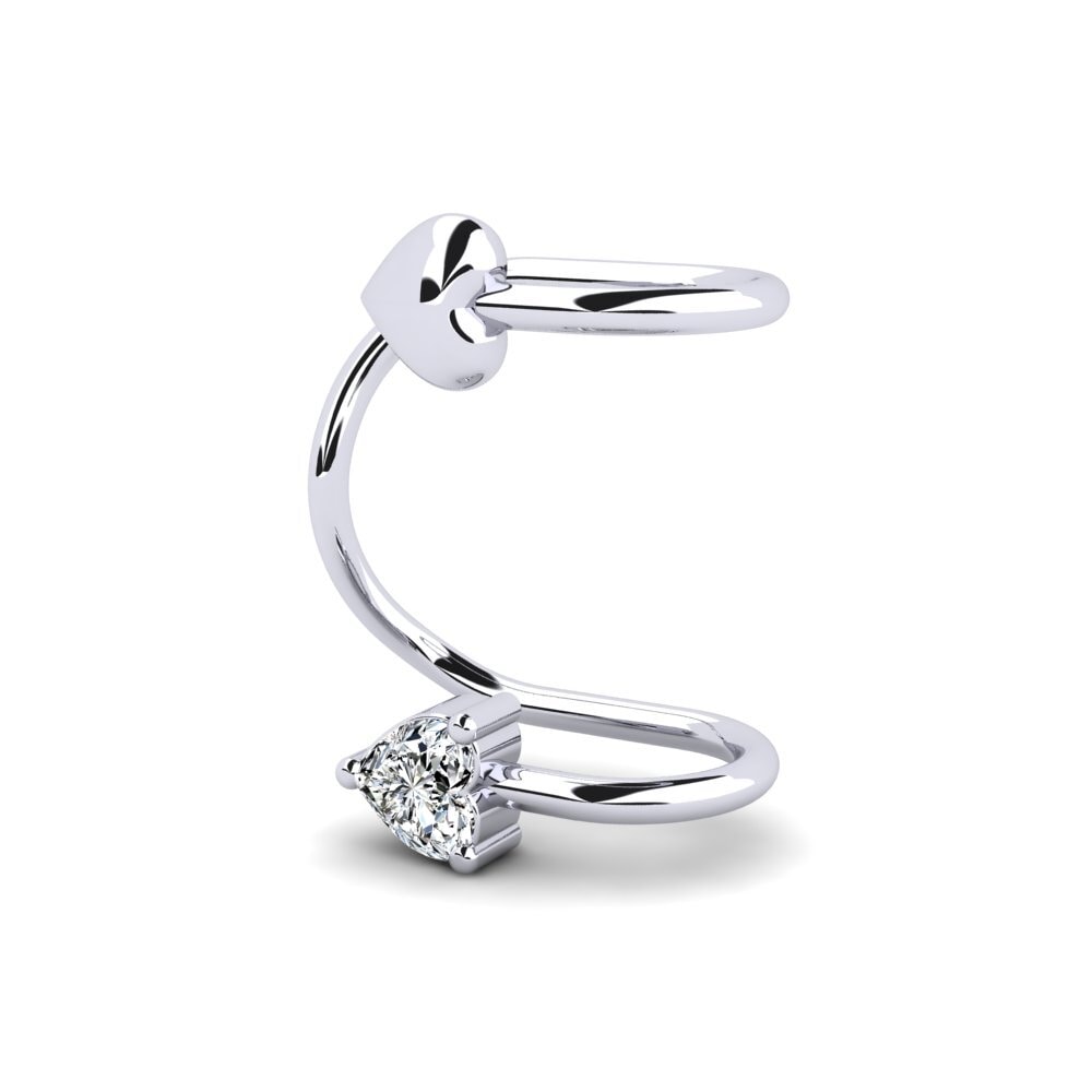 Đá Zirconia Bông tai nữ Poucheres
