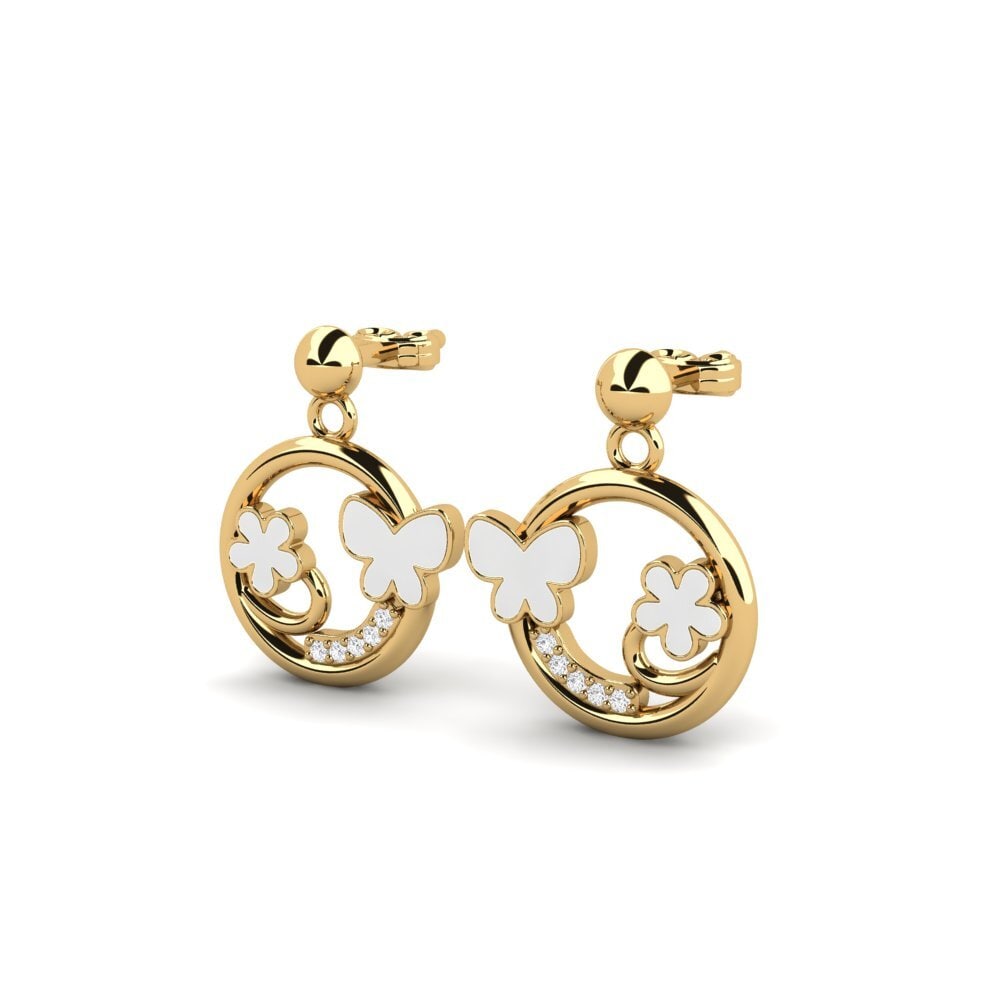 White sapphire Women's Earring Pramod