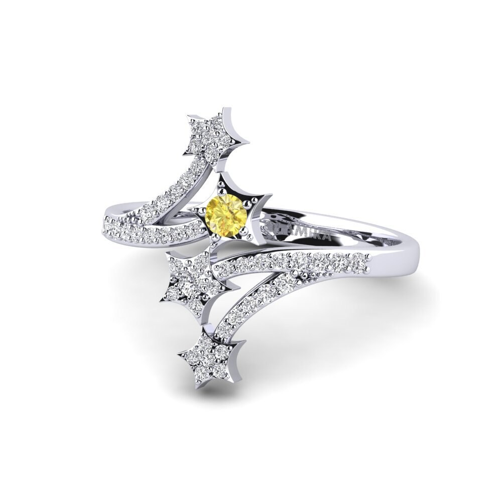 Gelber Saphir Ring Praxis