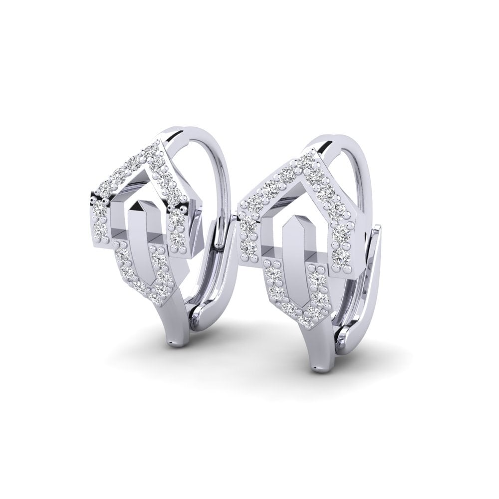 950 Palladium Women's Earring Prejudice