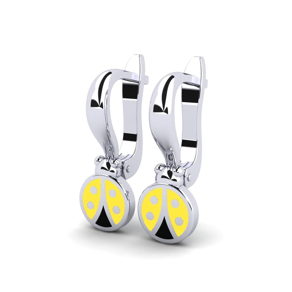 9ct White Gold Kid's Earring Prekvapenie