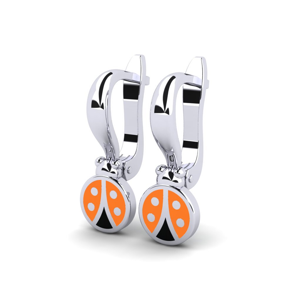 18k White Gold Kid's Earring Prekvapenie