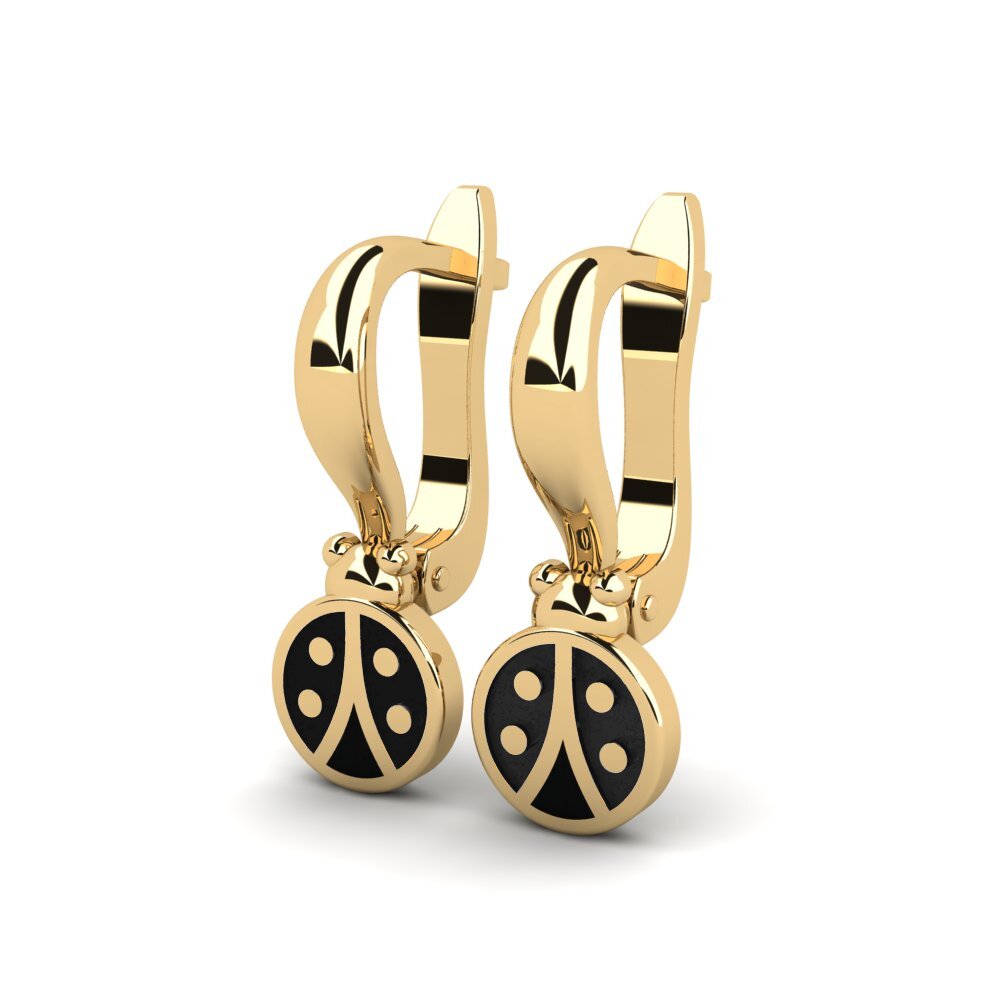 14k Oro Amarillo Pendiente para Niño Prekvapenie