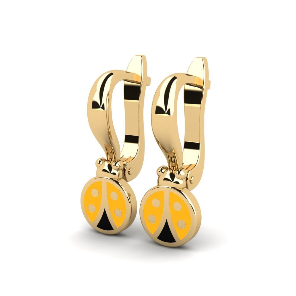 14k Oro Amarillo Pendiente para Niño Prekvapenie