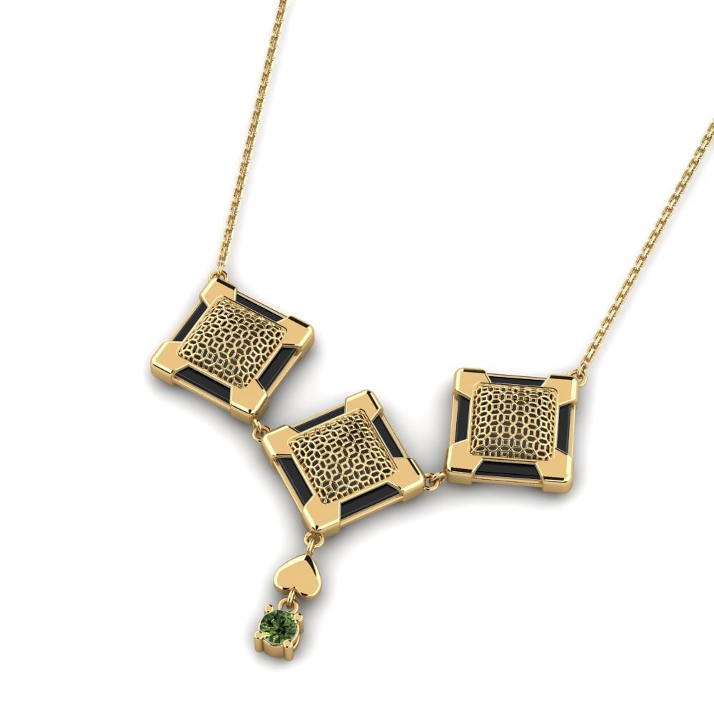 Zafiro Verde Collar de Mujer Prewitt