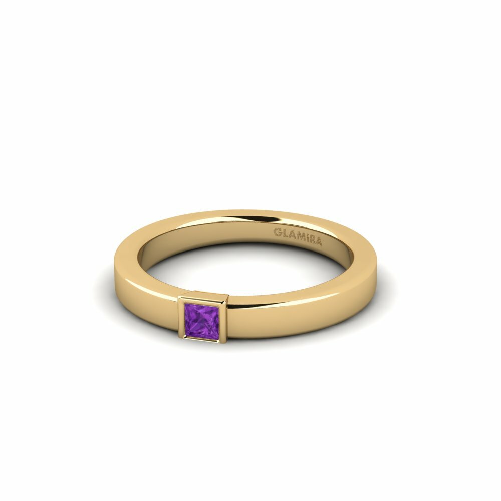 Améthyste Bague de fiançailles Pribez